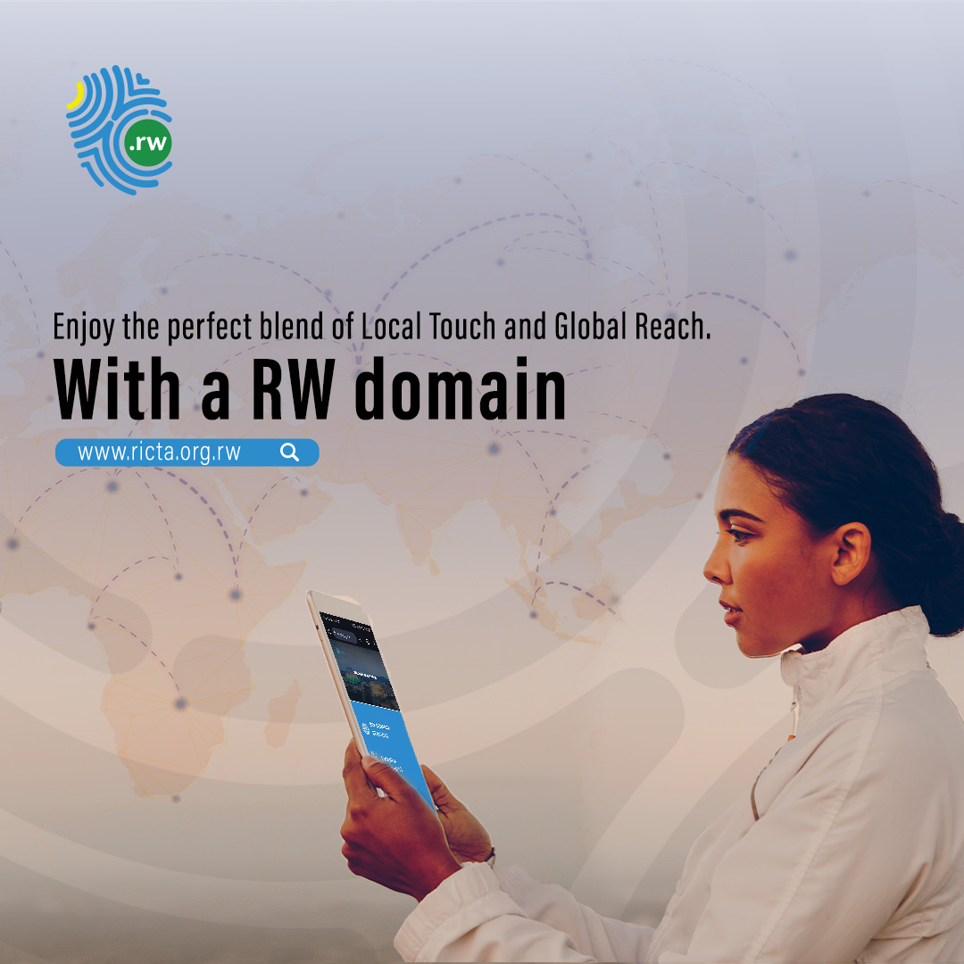 RICTA Rwanda (@rictainfo) on Twitter photo <a href="/RICTAInfo/">RICTA Rwanda</a> is connecting Rwanda to the world, one RW domain at a time. Our mission is to make RW the domain of choice locally and globally, putting Rwanda on the digital map. Let’s grow together in the online space.
Visit ricta.org.rw to learn more. <a href="/RICTAInfo/">RICTA Rwanda</a> is connecting Rwanda to the world, one RW domain at a time. Our mission is to make RW the domain of choice locally and globally, putting Rwanda on the digital map. Let’s grow together in the online space.
Visit ricta.org.rw to learn more.