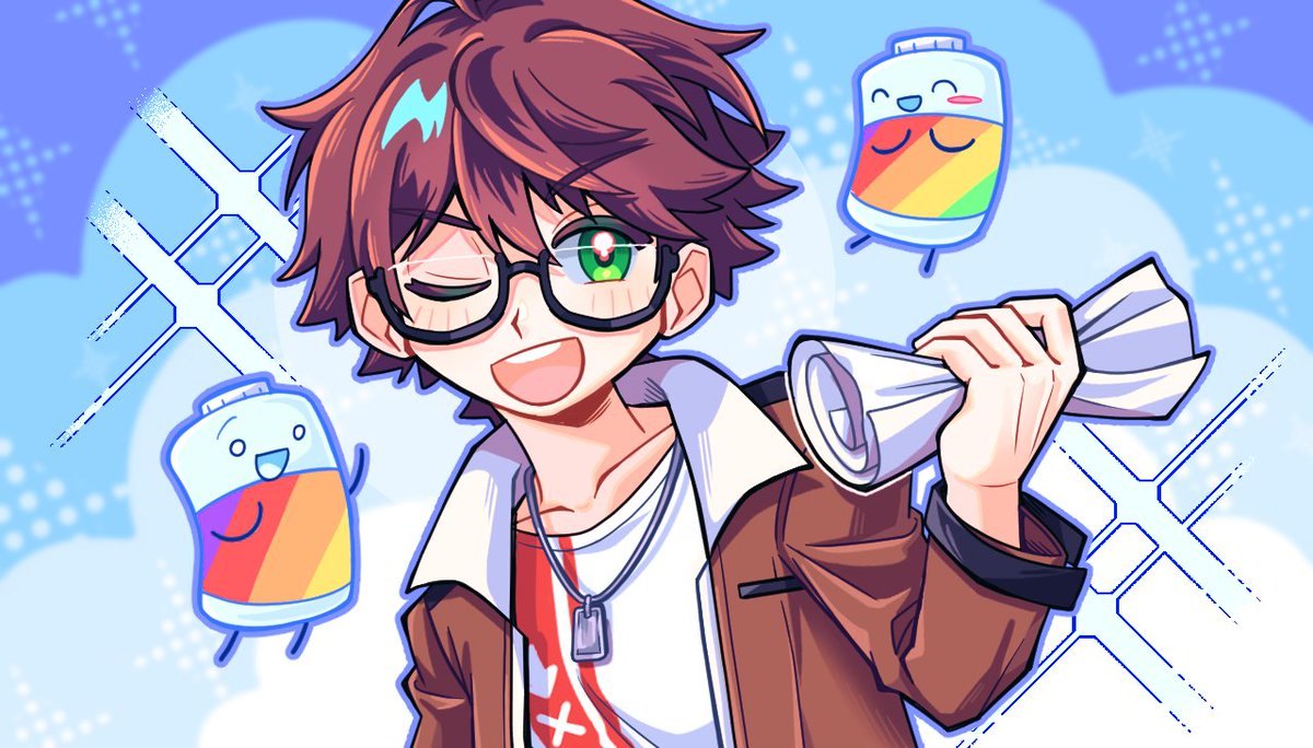 #suha_art 

안경 쓰니까 선생님 같다 👓✨