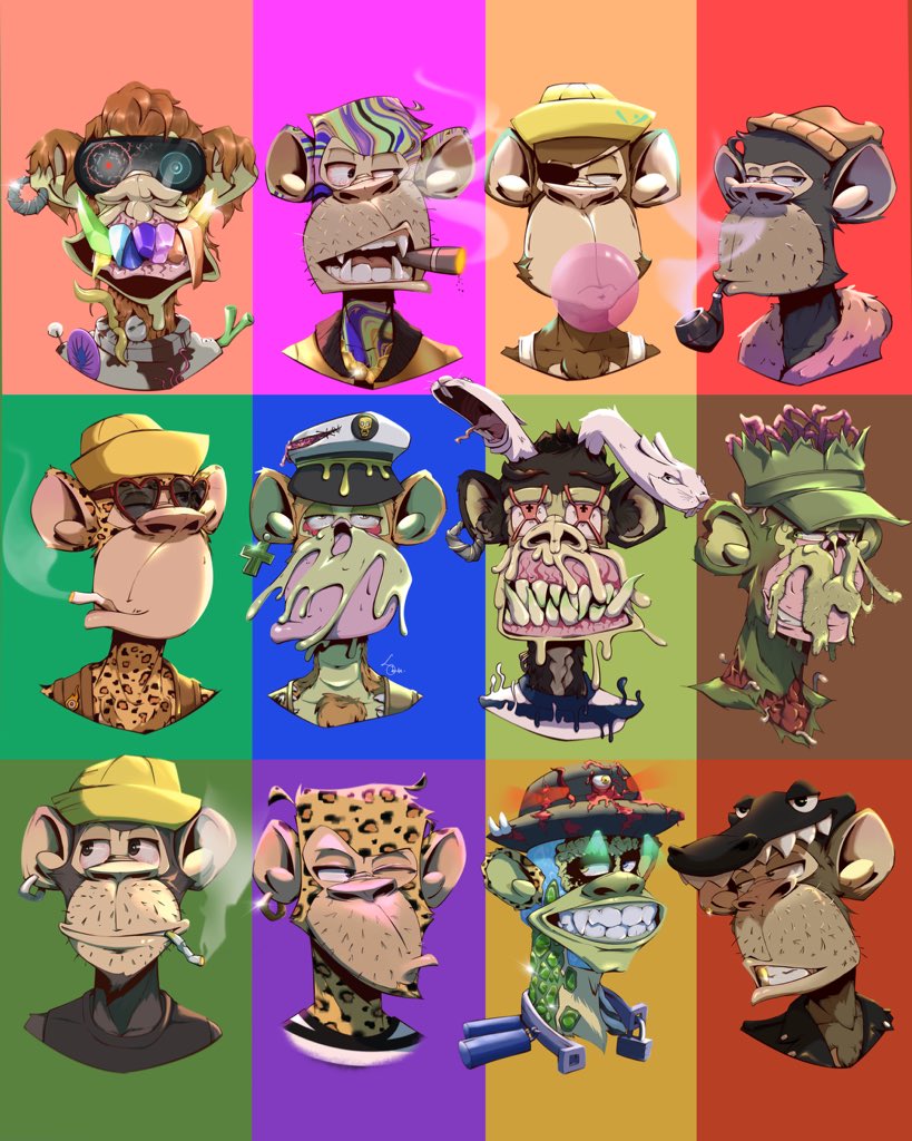 ObuteDraws's tweet image. Can we see the greatness that is right in front of us?!
@danielgenius81 cooked these apes up perfectly.
Who's ready for some work?