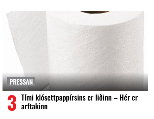 Stór dagur fyrir okkur sem notum guðspappírinn (hendurnar)