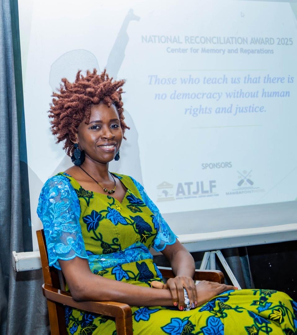 Center for Memory and Reparations - SL (@centermemory) on Twitter photo The recipient of the National Reconciliation Award 2025, Madam Valnora Edwin, gave a lecture on the Role of Civil Society in the Struggle for Peace in Sierra Leone. We award champions of TJ and human rights. We thank our partner <a href="/ATJLF_/">Africa Transitional Justice Legacy Fund (ATJLF)</a> and our sponsor Mamba Point Hotel. The recipient of the National Reconciliation Award 2025, Madam Valnora Edwin, gave a lecture on the Role of Civil Society in the Struggle for Peace in Sierra Leone. We award champions of TJ and human rights. We thank our partner <a href="/ATJLF_/">Africa Transitional Justice Legacy Fund (ATJLF)</a> and our sponsor Mamba Point Hotel.