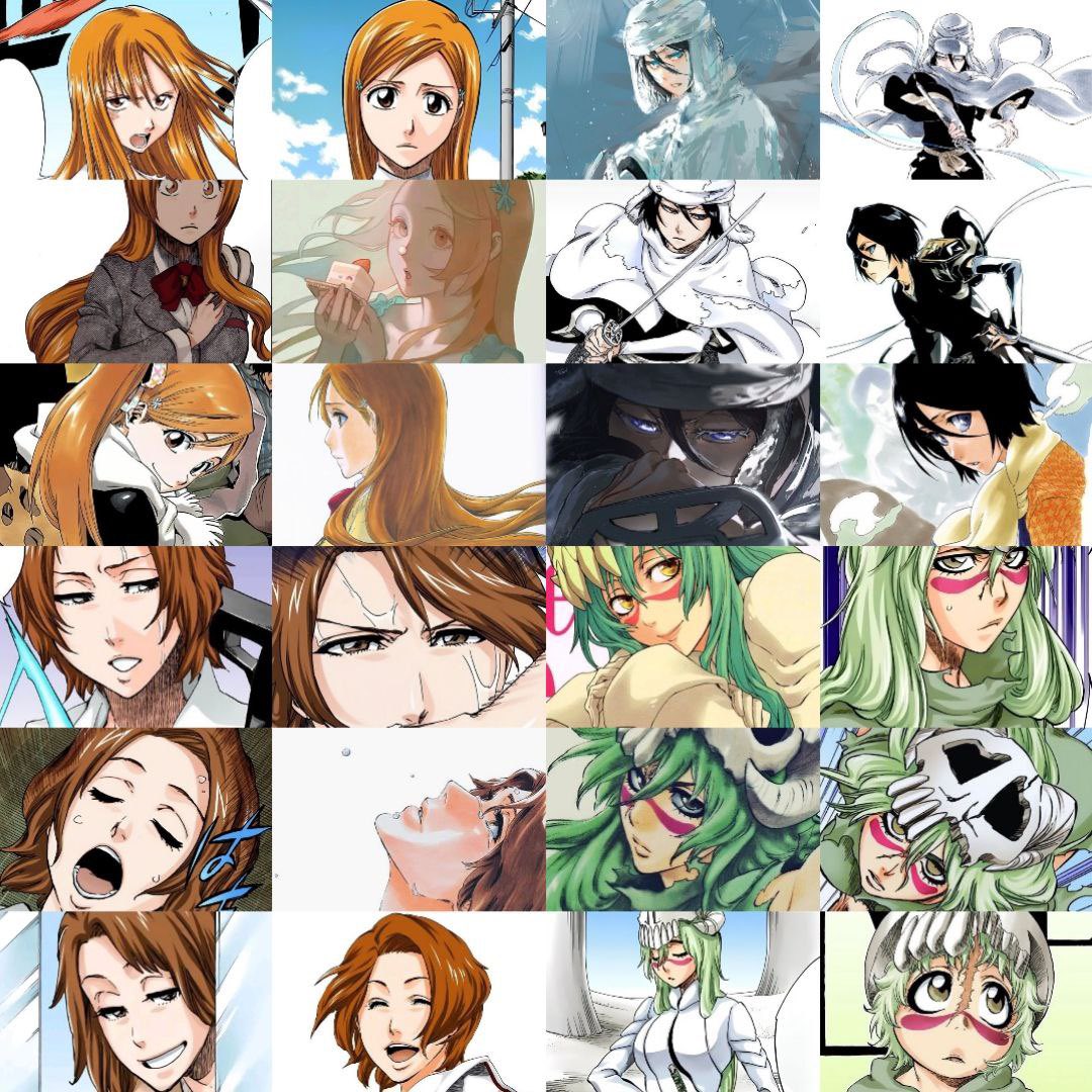 TOP 4 FEMALE IN BLEACH🧡
