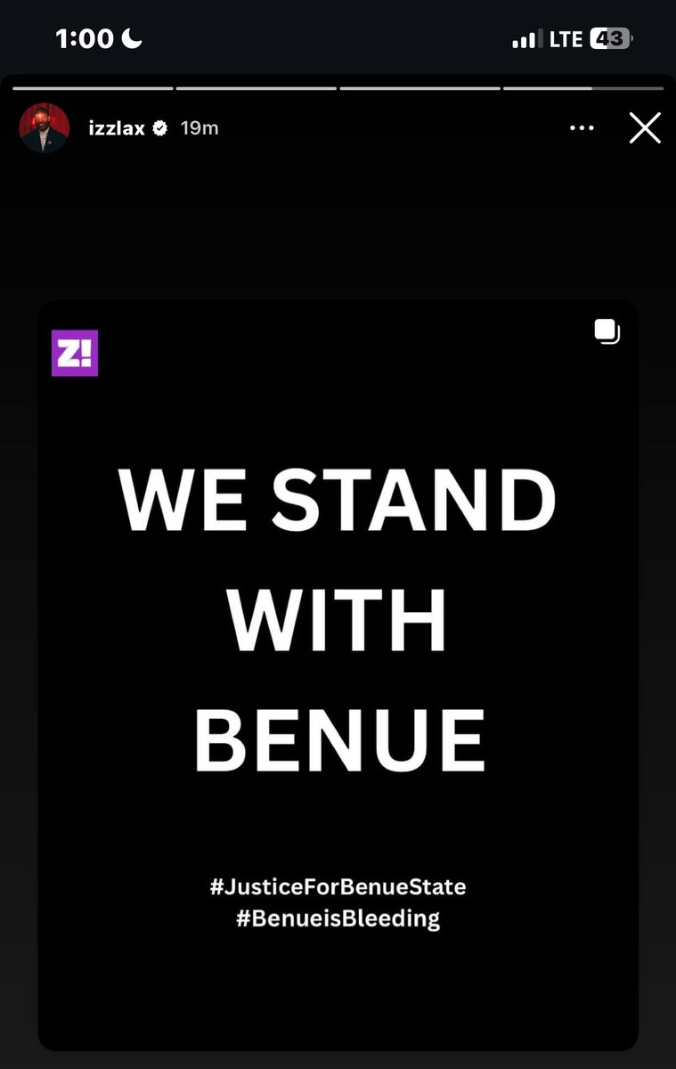 Derahback's tweet photo. Via L.A.X’s IG story. 
#PrayForBenue #StopBenueGenocide #Benueisbleeding 💔 https://t.co/f2GUhqf6VP
