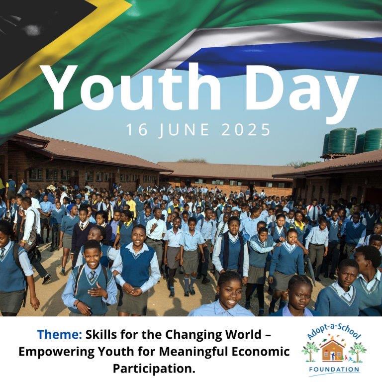 AdoptaSchoolSA's tweet image. Today we honour the courage of the learners of 1976, who stood up for their right to a better education. We celebrate today’s learners, the dreamers, thinkers and leaders of tomorrow.

#YouthDay2025
#DrivingQualityEducation
#OneSchoolAtATime