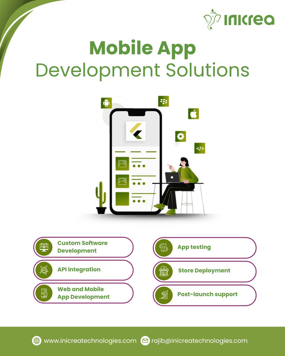inicreatech's tweet image. Transform Your Ideas into Powerful Mobile Apps!

At Inicrea Technologies, we specialize in crafting intuitive, high-performance mobile applications tailored to meet your business goals.

Let’s build the future, one app at a time.

#InicreaTechnologies #MobileAppDevelopment