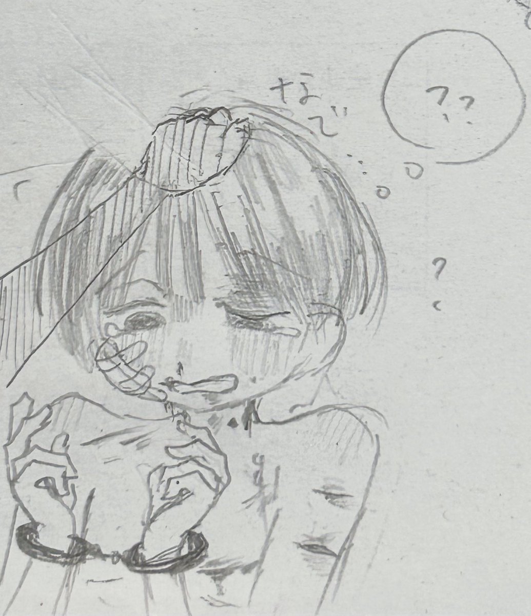 k__it012's tweet photo. 授業中に書いた癖しかない落書き 
 #イラスト #リョナ #首締め #可哀想
 #ショタ https://t.co/vF2WyUsiGd