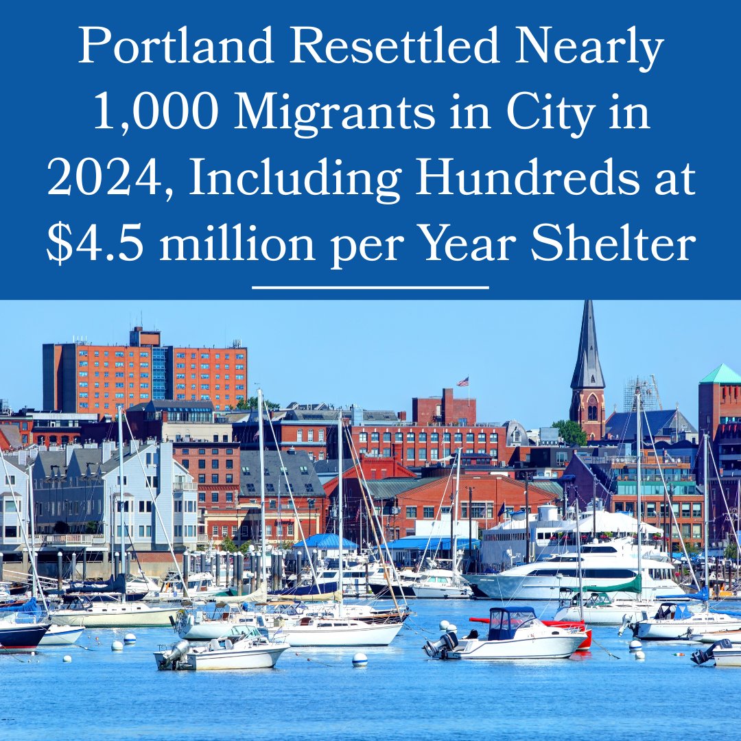 The City of Portland resettled nearly 1,000 migrants within its territorial limits in 2024, including over 400 at a shelter for single asylum-seeking seeking migrants that has an operating cost of $4.5 million per year, according to the Portland Health and Human Services’ (HHS)
