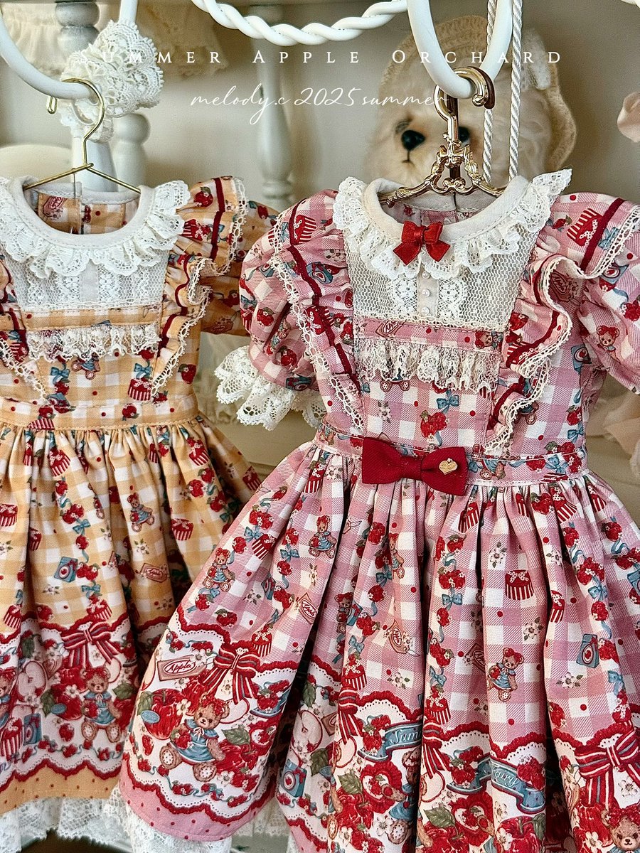 aiyu931028's tweet photo. MELODY.C 2025 summer☀️

❤️Summer Apple Orchard🍎

for 1/3girl &amp; 1/4Doll

coming soon…💕 https://t.co/8dpnavLcbM
