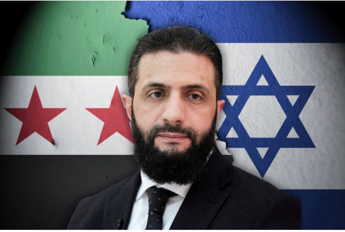 angeloinchina's tweet photo. BREAKING:

🇸🇾🇮🇱 Syria's President Abu Mohammad al-Jolani aka the « the Zionists’bitxh »

"Syrian airspace is open for intercepting Iranian missiles." https://t.co/z2J0k0Y3y2