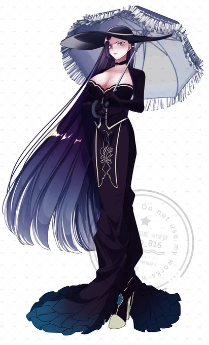 かいまほ魔女途中で間に合わんから1日目はこの立ち絵で行く!最終日までには綺麗な立ち絵にするんや…