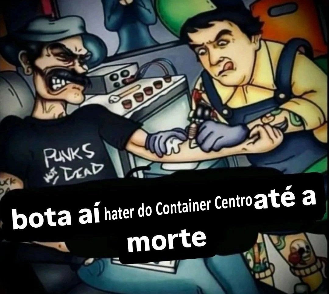 eu odeio o container centro tweet media