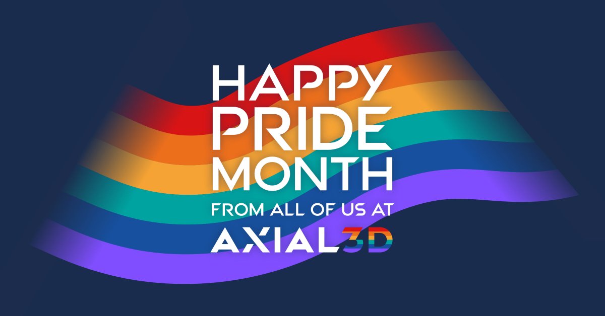 Happy Pride Month from all of us at Axial3D! 
We’re proud to stand with the LGBTQ+ community. Diversity drives innovation—and when we celebrate what makes us unique, we all grow stronger.

#PrideMonth #InclusionMatters #Axial3D