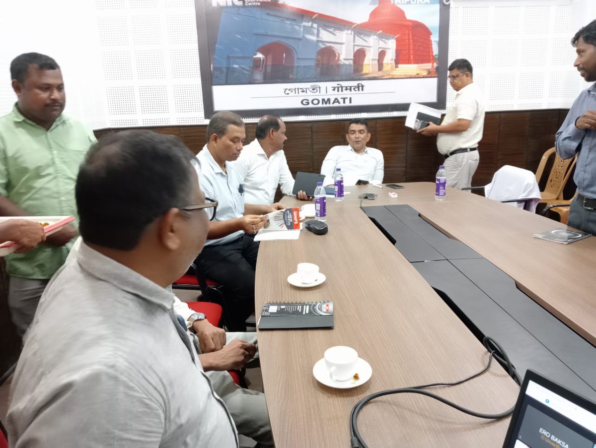 DeoGomati22's tweet photo. Online workshop of EROs w.r.t upcoming  #training of BLOs.
Add. DEO Gomati, SDM Udaipur and others were attended workshop.
@ECISVEEP 
@ceotripura https://t.co/Z9opWRFf1n