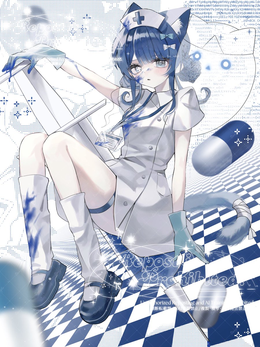 ao_neko0's tweet image. #絵描きさんと繋がりたい
#初夏の創作クラスタフォロー祭り
#絵柄が好みって人にフォローされたい
青のイラストが多めです🫐
RT中心に全反応巡回します( ᵕ·̮ᵕ )🤍