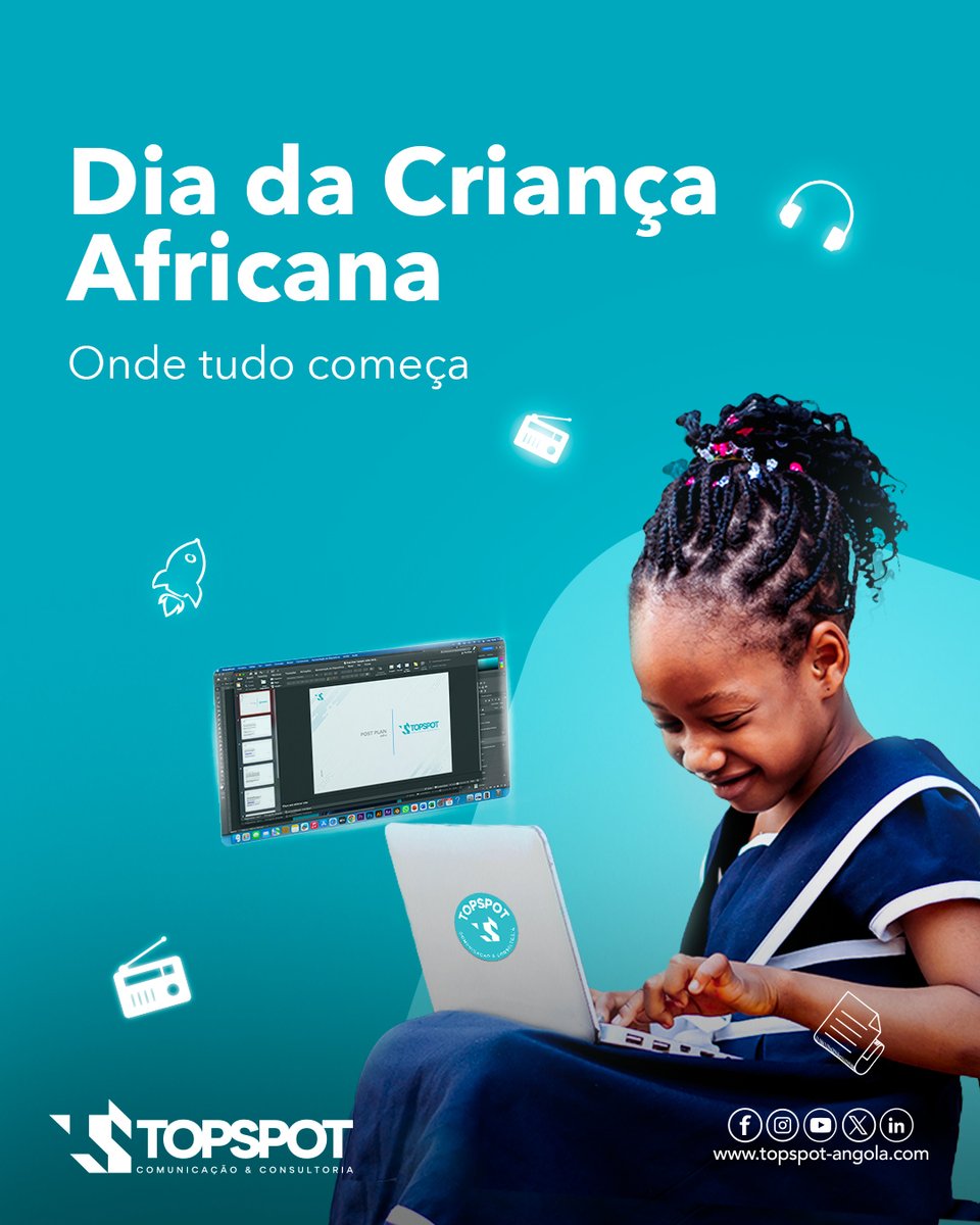 topspot23040's tweet photo. Antes do marketing, já sabíamos imaginar.
Nos quintais, com rabiscos no chão, começámos a comunicar.
Hoje, na TOPSPOT, seguimos essa raiz.
Porque comunicar bem é saber de onde se vem.

#DiaDaCriançaAfricana #DesdeOQuintal #TOPSPOT https://t.co/Y9YmXVUtT8