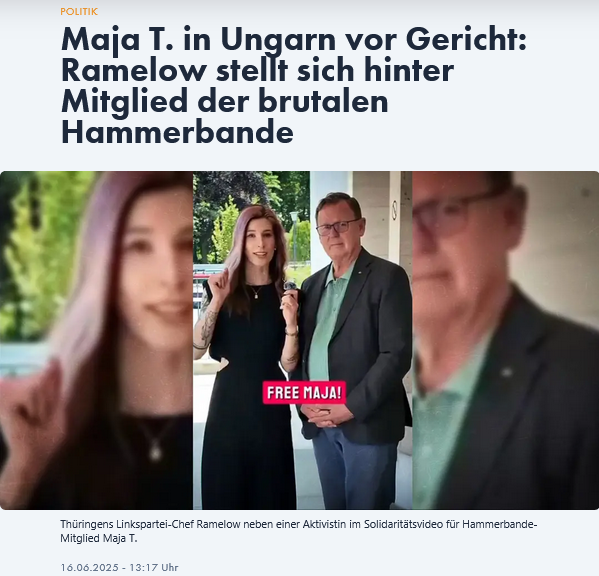 GuntramPross's tweet image. Früher hat die SED selbst Bürger an der Grenze erschießen lassen, daher ist es nur folgerichtig, dass sie heute linksextreme Gewalttäter unterstützt, die im Ausland unbescholtene Bürger mit Hämmern ins Koma prügeln. Die CDU hat #Ramelow zum Vizepräsidenten des Bundestag gemacht.