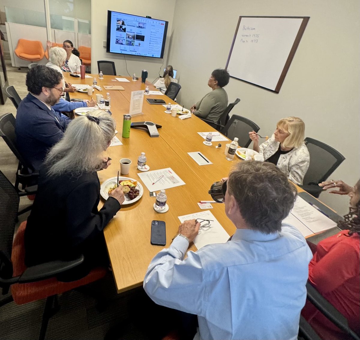 AARPMD's tweet photo. Kicking off #ProtectWeek with a workshop for our ⁦@aarpfraudwatch⁩ volunteers. Don’t miss our press conference at 11 am on our Facebook page! https://t.co/ZZznySBZQZ