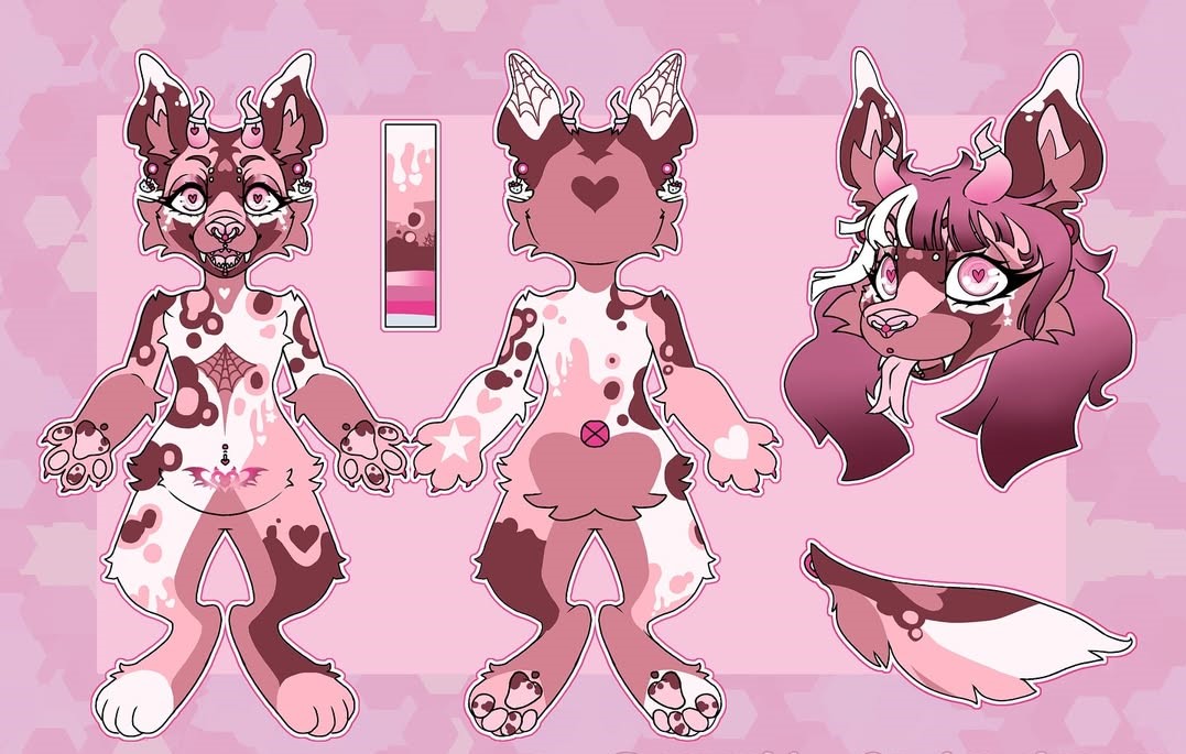 andreena_art's tweet photo. @TDogLiles @Smallz_Fry Hey I can help you to update your Ref sheet!^^ attached some examples you can check it! https://t.co/qFCIWbIDnu