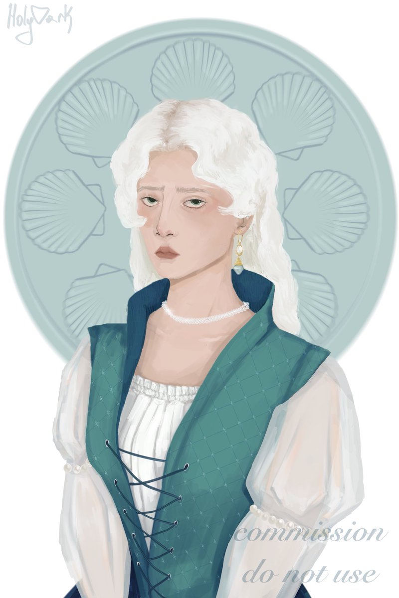 holymarrk's tweet photo. Larissa Velaryon #commission for @ /cygnea (tmb)

#ASOIAF #fireandblood #larissavelaryon #ASOIAFfanart https://t.co/huyGpiWWzi