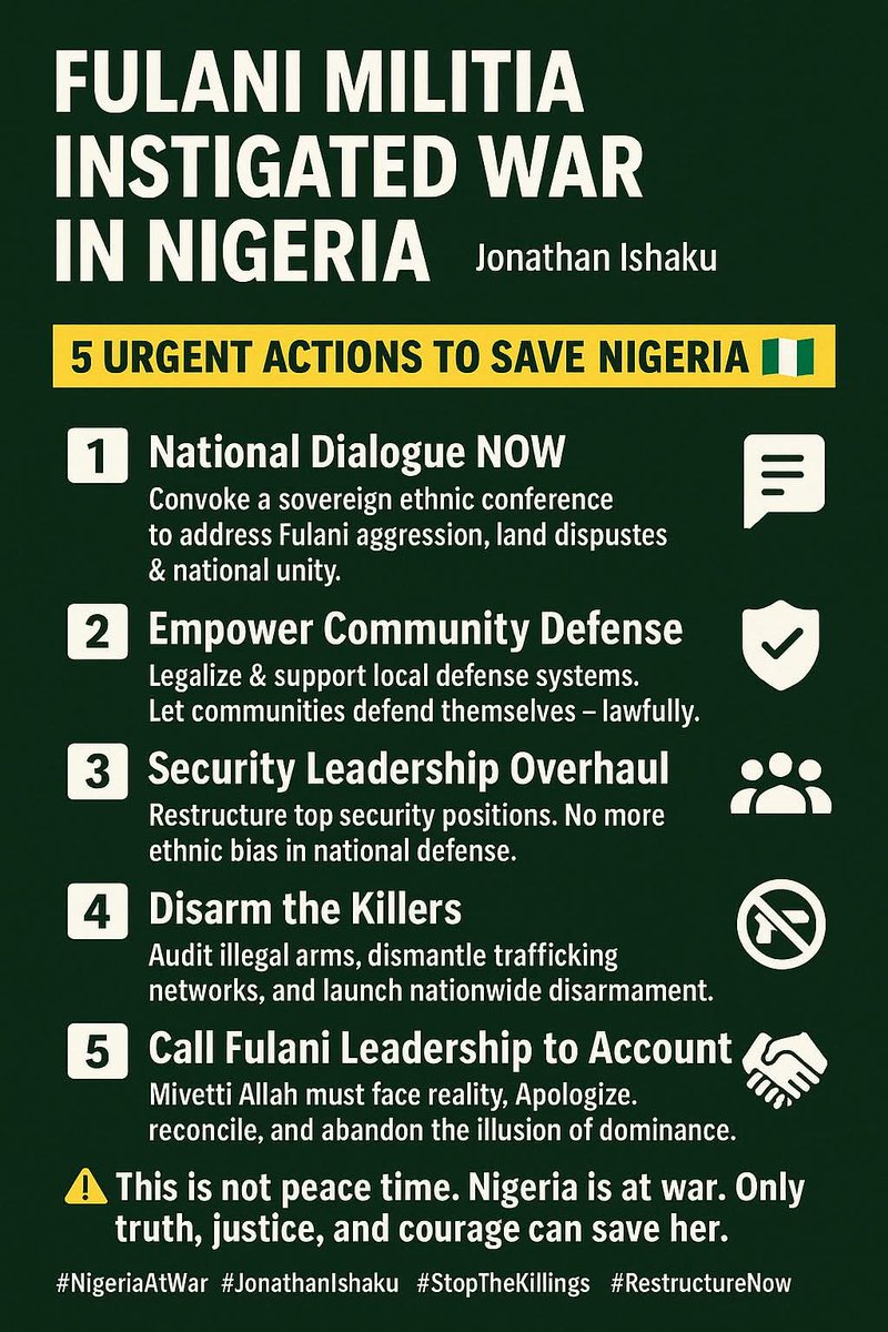 #NigeriaAtWar
#StopTheKillings