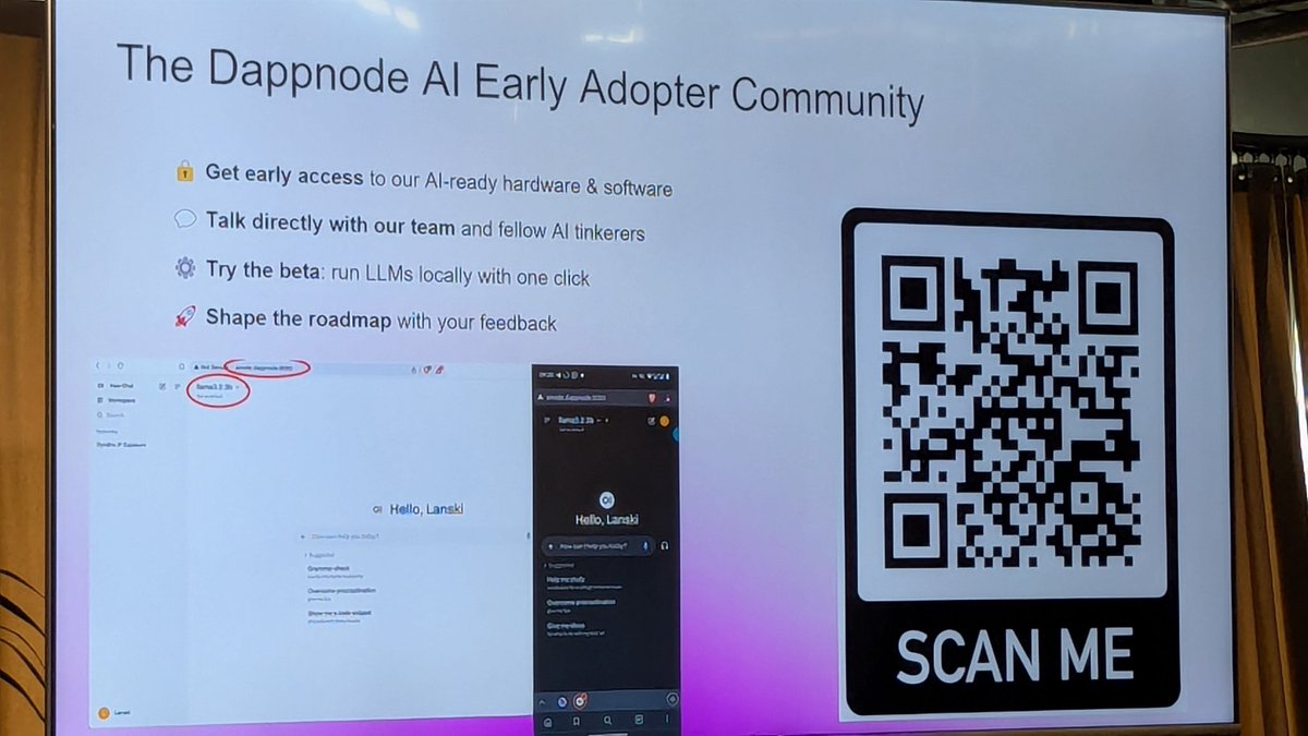 markusbkoch's tweet photo. So it turns out dappnode is building it https://t.co/8ihlEo8fEU