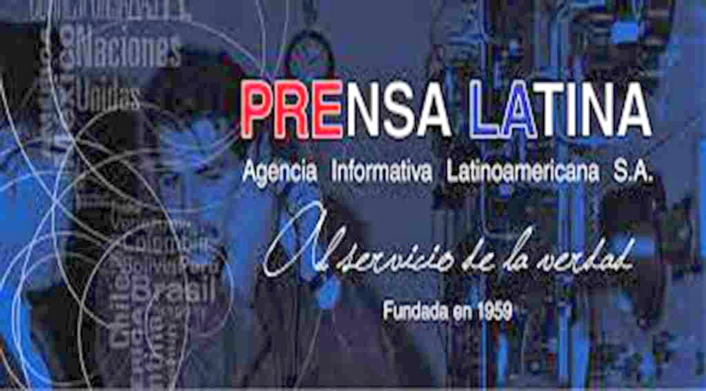 Esteban Lazo: «Llegue al colectivo de <a href="/PrensaLatina_cu/">Prensa Latina</a> una especial felicitación en el aniversario 66 de su fundación; fiel a su compromiso con la verdad y la voz de los pueblos, con el legado de sus fundadores y las causas justas de la humanidad»