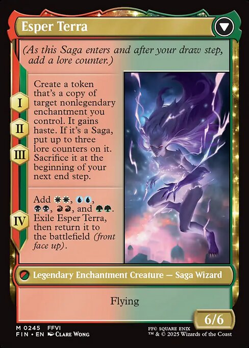 JuecesMagic's tweet photo. (Xisco) SI pones 3  contadores a la vez a una saga, saltarian los 3 capitulos.
Y si , con tidus puedes mover lore counters a una criatura no saga. https://t.co/SxL1ytY0eL