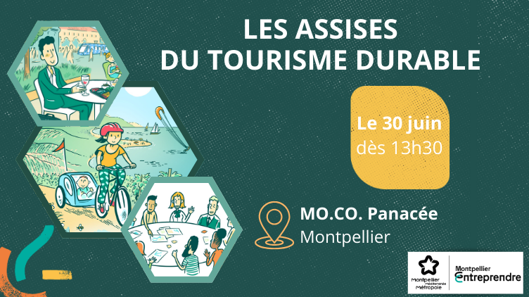 📢 Acteurs du tourisme, participez aux  Assises du #TourismeDurable 2030 ! 💁‍♀️🌿
🗓️ Le 30 juin
📌 À Montpellier
📝entreprendre-montpellier.com/evenements/les…
Objectif : célébrer le lancement d’une feuille de route ambitieuse et concertée avec les acteurs de la filière ! 🚀
#MontpellierCap2030 #impact