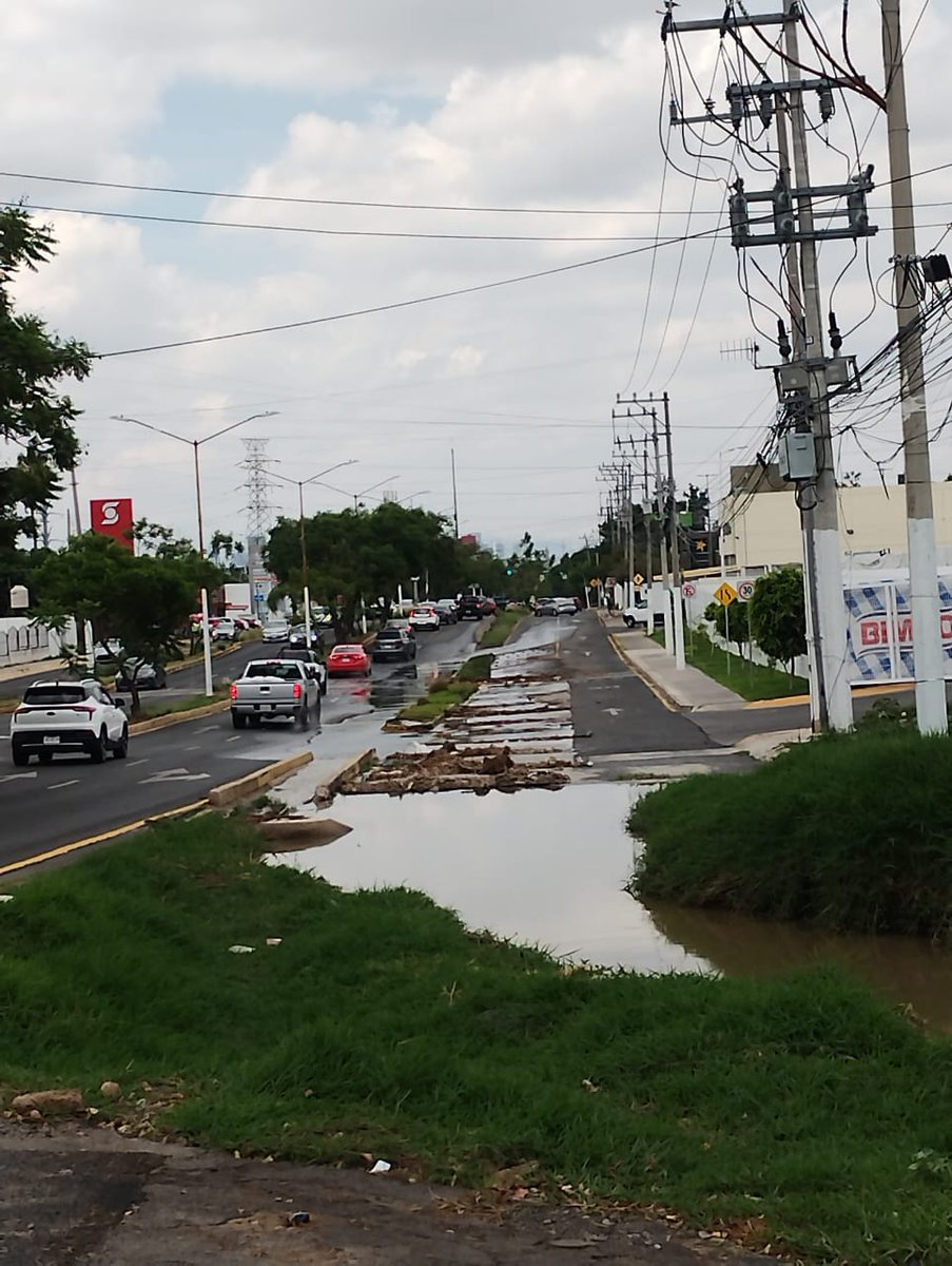 gabriellewood8's tweet photo. Buen día @Trafico_ZMG espero nos puedan apoyar con un reporte. El año pasado @ZapopanGob hizo un reparacion en este canal y ahora cuando llueve se tapa y el agua queda estancada, es una pestilencia y puede ser nido de insectos pues lleva días así desde que llovió y el agua no + https://t.co/Re3Aq8wVlV