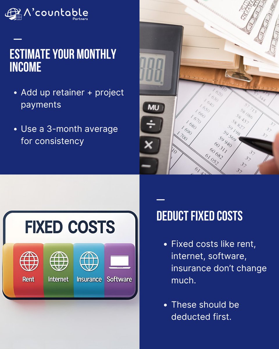 acountablep's tweet photo. Track your money like a business, not a hobby. 💸
Treat your freelance career like a business—budget smart, grow fast.📈
#acountablepartners #mondayminute #consulting #consultants #finance #financetips #freelancerfinance #budgetwisely https://t.co/7kiOQiRVF5