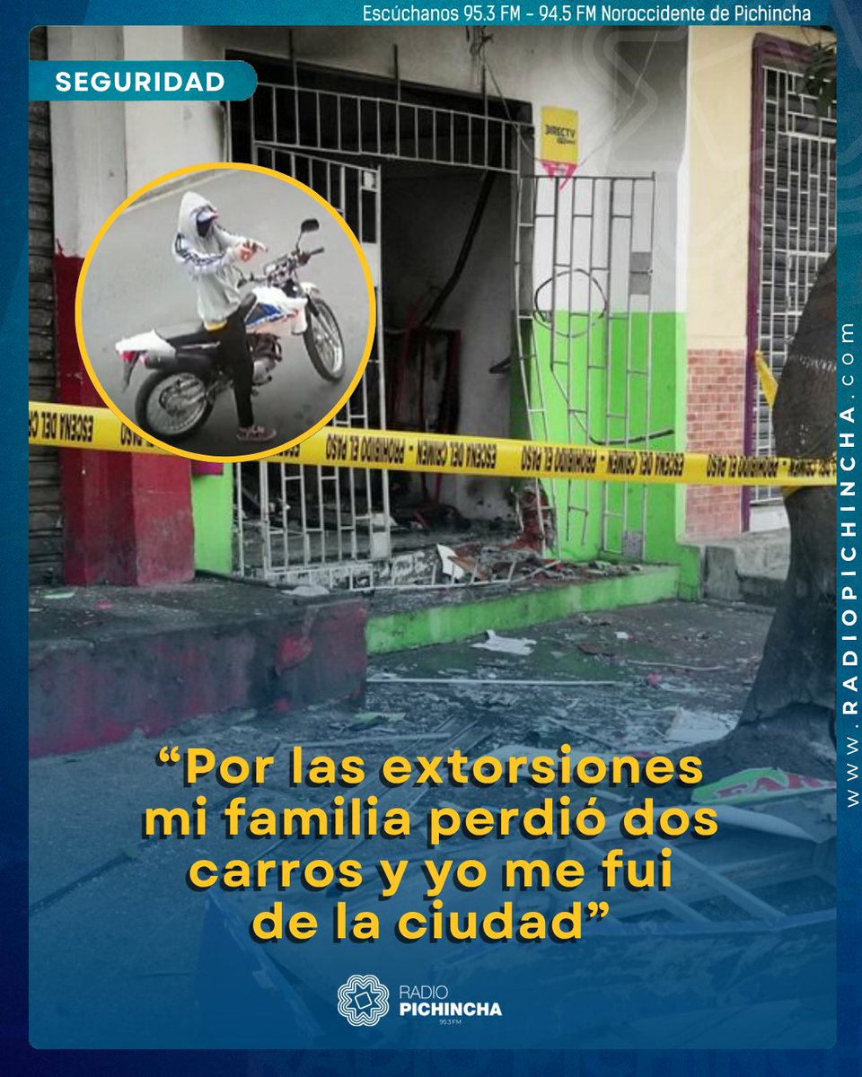 🔒#Seguridad | Cerca de 20.000 personas huyeron de provincias, especialmente costeras, por temas de extorsión, señala Patricio Benalcázar, director de Servicios de Protección Social del Patronato Municipal San José de Quito y exdefensor del Pueblo. “Nos encontramos en una