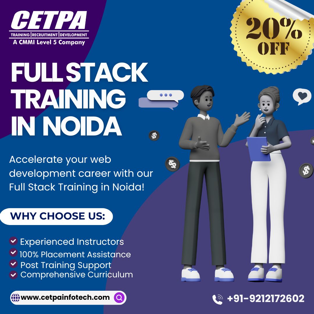 sanyasharma596's tweet image. Gain complete expertise in web development with our Full Stack Training in Noida. 
 
📧 Contact us: +91-9212172602
🌐 Learn more at: cetpainfotech.com/technology/ful…

#fullstacktraining #fullstacktrainingindelhi #fullstackonlinetraining #fullstackdeveloper