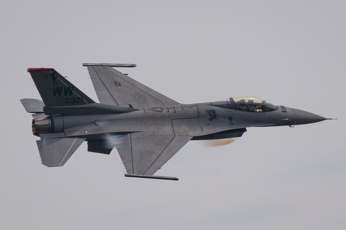 awacsRZ4's tweet image. 三沢基地での関係者ラストデモのヤーツ
(外柵より愛を込めて)

#PACAFViperDemo