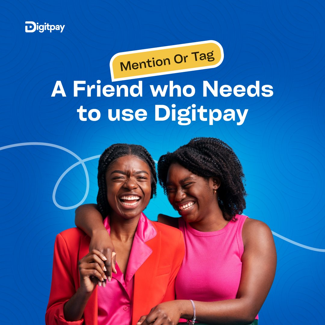 digitpayfinance's tweet photo. Who do you know that should try Digitpay?
Tag them below ๐๐
#digitpay https://t.co/eeIPrmBxgz