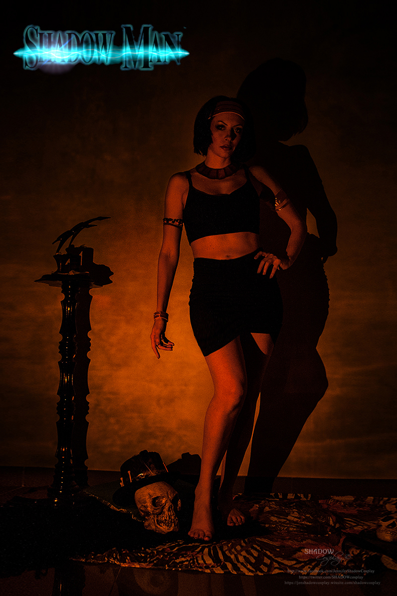 SHADOWcosplay's tweet photo. NEW COSPLAY! 🌒Mama Nettie from #ShadowMan 🔮📿🕯️A tribute to my all-time favorite game, capturing its eerie atmosphere. No bodypaint, just me, immersed in the dark vibes that made me fall in love with it 🖤
#Cosplay #Cosplayer #Nettie #ShadowManRemastered #Nintendo64 #Retrogame https://t.co/BmHpS6Q1iz
