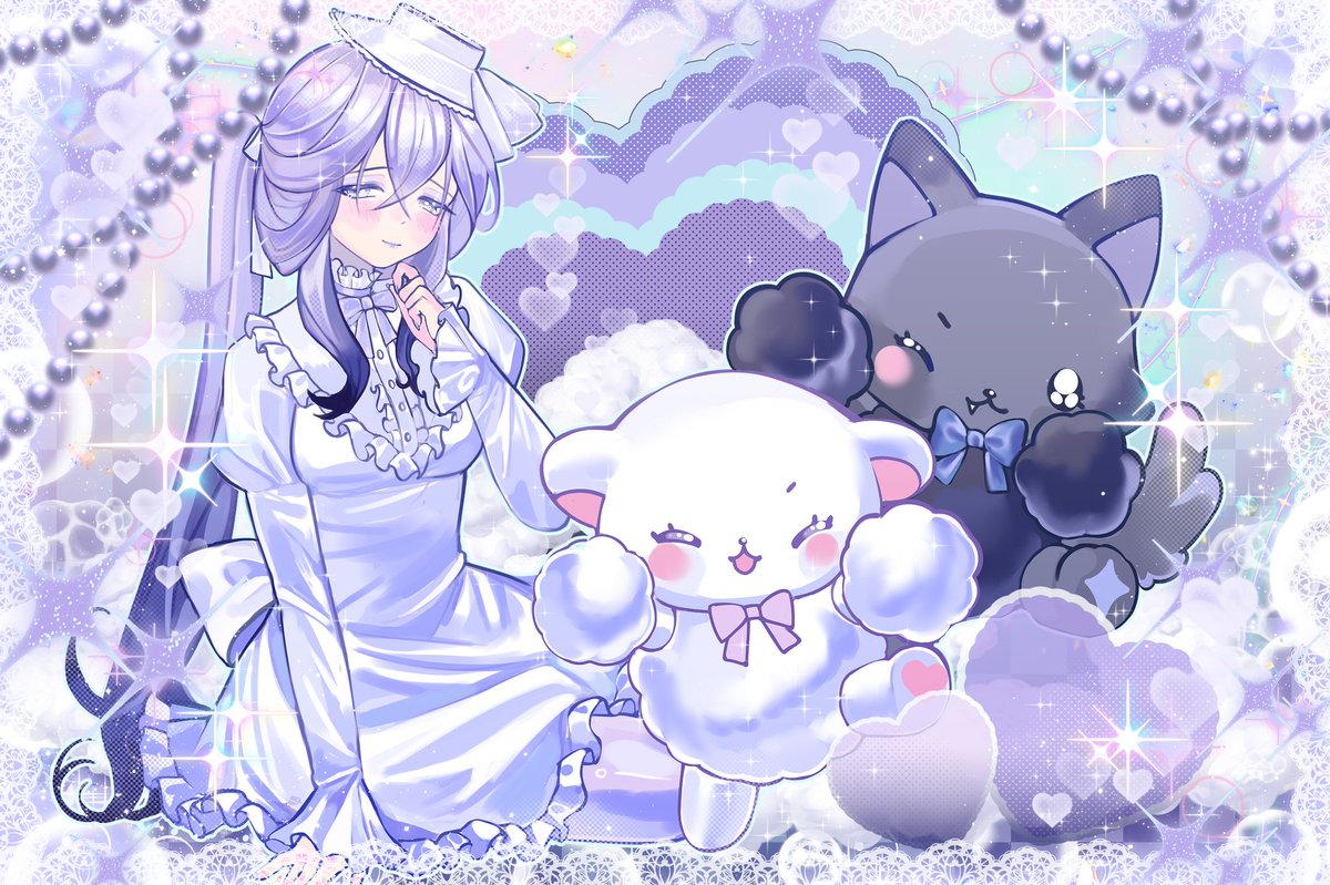 13wmel's tweet image. LavenderEmilie × ちあちあラムズ🔮