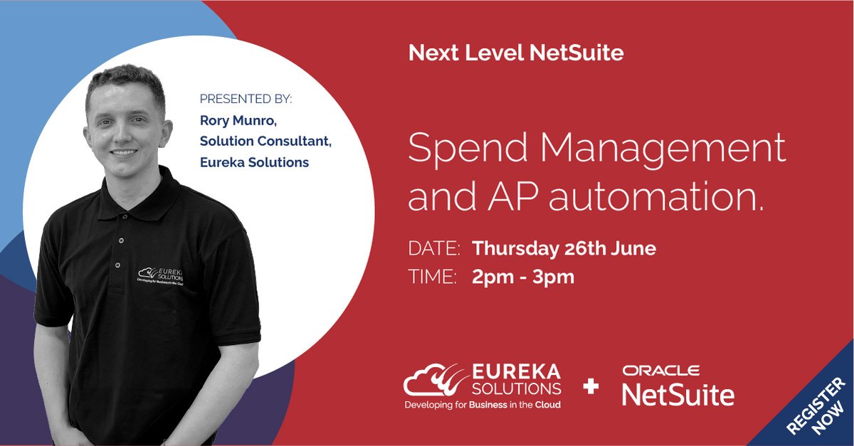 NetSuite Customers - join our exclusive customer webinar on 26th June at 2pm to:

💸  Better control spend 
🔄  Automate AP
☝️  Boost overall efficiency
👨‍💻  Discover third-party software

Interested? Visit: eu1.hubs.ly/H0l0zs10

#NetSuite #CustomerWebinar #Systems #Efficiency