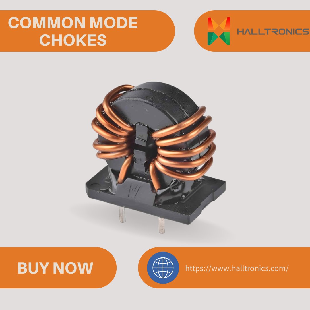 DavidMBlass1's tweet image. Tame the noise and power up precision with Common Mode Chokes from Halltronics ⚡🔇. Boost performance in every circuit! 💡 Shop now and elevate your designs! 🔗 rb.gy/msfem7
#Electronics #PowerFilter #EMISuppression #Halltronics #TechGear 💼🔌