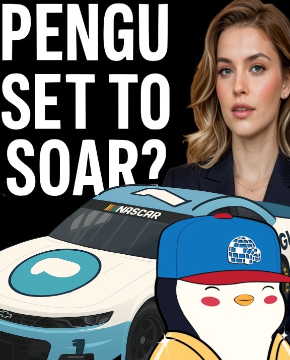 pskinnycrypto's tweet photo. Pudgy Penguins x NASCAR?! | PENGU Coin Primed for Takeoff 🚀🐧

Hey, crypto fam! Cara here with Pretty Skinny Crypto, dropping the latest on Pudgy Penguins and their Solana-based PENGU coin! From a NASCAR collab to plush toy success, these NFTs are going mainstream fast. Is PENGU the next meme coin moonshot? 👀 We cover market moves, game launches, and price predictions—all in 3 minutes! 

🧠 Pretty. Smart. Crypto. 
👇 Hit subscribe, tap the bell, and follow us on X!

#PudgyPenguins #PENGUCoin #CryptoNews #NFTUpdate #Solana #MemeCoin #Web3Gaming #CryptoCommunity #PrettySkinnyCrypto #CaraCrypto #PUDGYWORLD #nascar #pengu