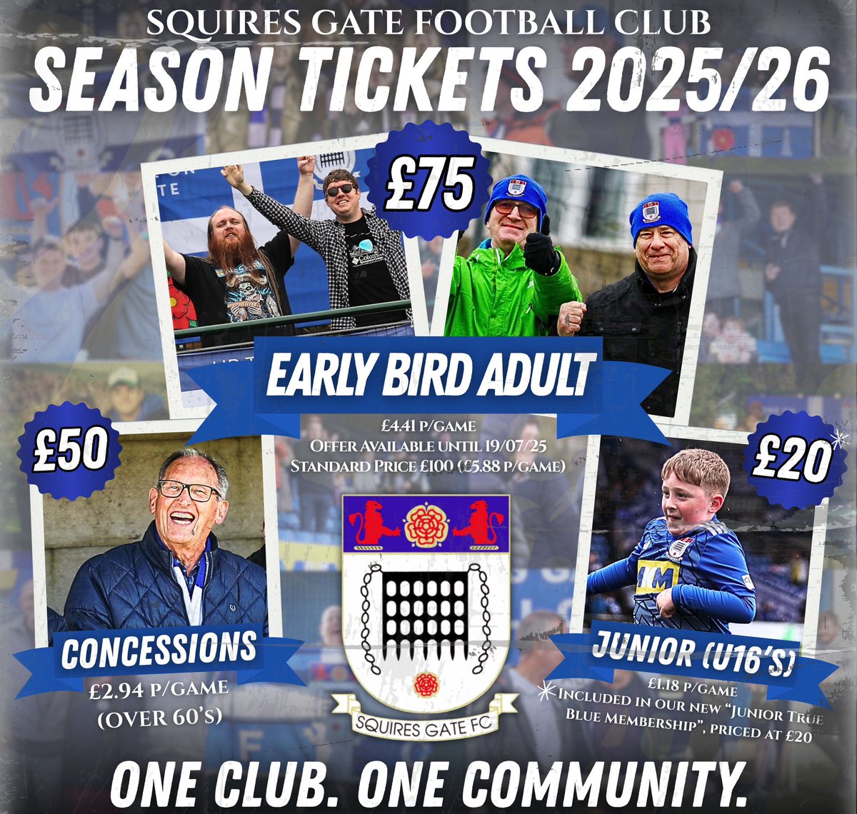 Squires Gate FC (@squiresgatefc) on Twitter photo ๐ซ ๐๐๐ผ๐๐๐ ๐๐๐พ๐๐๐๐
๐คฉ We are thrilled to launch our Season Tickets for the 2025/26 season!
๐ฅถ ๐๐ซ๐ข๐๐ ๐
๐ซ๐๐๐ณ๐๐ฌ ๐๐๐ซ๐จ๐ฌ๐ฌ ๐ญ๐ก๐ ๐๐จ๐๐ซ๐
๐ฆ ๐๐๐ฎ๐ฅ๐ญ ๐๐๐ซ๐ฅ๐ฒ ๐๐ข๐ซ๐ ๐๐ฏ๐๐ข๐ฅ๐๐๐ฅ๐ ๐ฎ๐ง๐ญ๐ข๐ฅ ๐๐/๐๐/๐๐
๐ ๐๐๐ฐ ๐๐ฎ๐ง๐ข๐จ๐ซ ๐ซ ๐๐๐ผ๐๐๐ ๐๐๐พ๐๐๐๐
๐คฉ We are thrilled to launch our Season Tickets for the 2025/26 season!
๐ฅถ ๐๐ซ๐ข๐๐ ๐
๐ซ๐๐๐ณ๐๐ฌ ๐๐๐ซ๐จ๐ฌ๐ฌ ๐ญ๐ก๐ ๐๐จ๐๐ซ๐
๐ฆ ๐๐๐ฎ๐ฅ๐ญ ๐๐๐ซ๐ฅ๐ฒ ๐๐ข๐ซ๐ ๐๐ฏ๐๐ข๐ฅ๐๐๐ฅ๐ ๐ฎ๐ง๐ญ๐ข๐ฅ ๐๐/๐๐/๐๐
๐ ๐๐๐ฐ ๐๐ฎ๐ง๐ข๐จ๐ซ