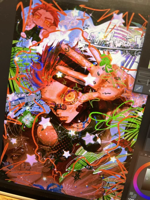 全然終わらんけど絵描いてるで