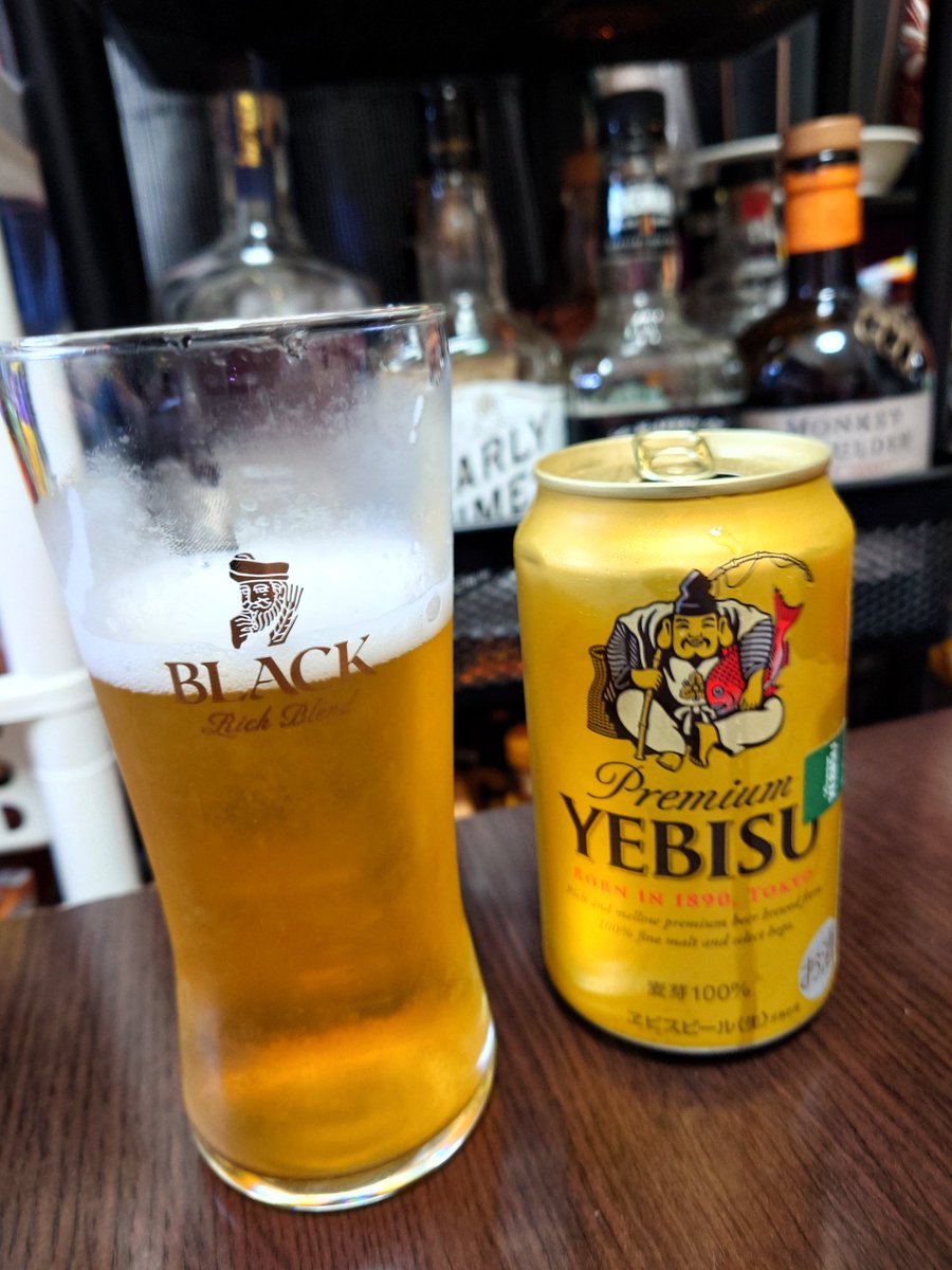 ryunya's tweet photo. 今日はエビスビールからスタート！ https://t.co/azjoOaycHG
