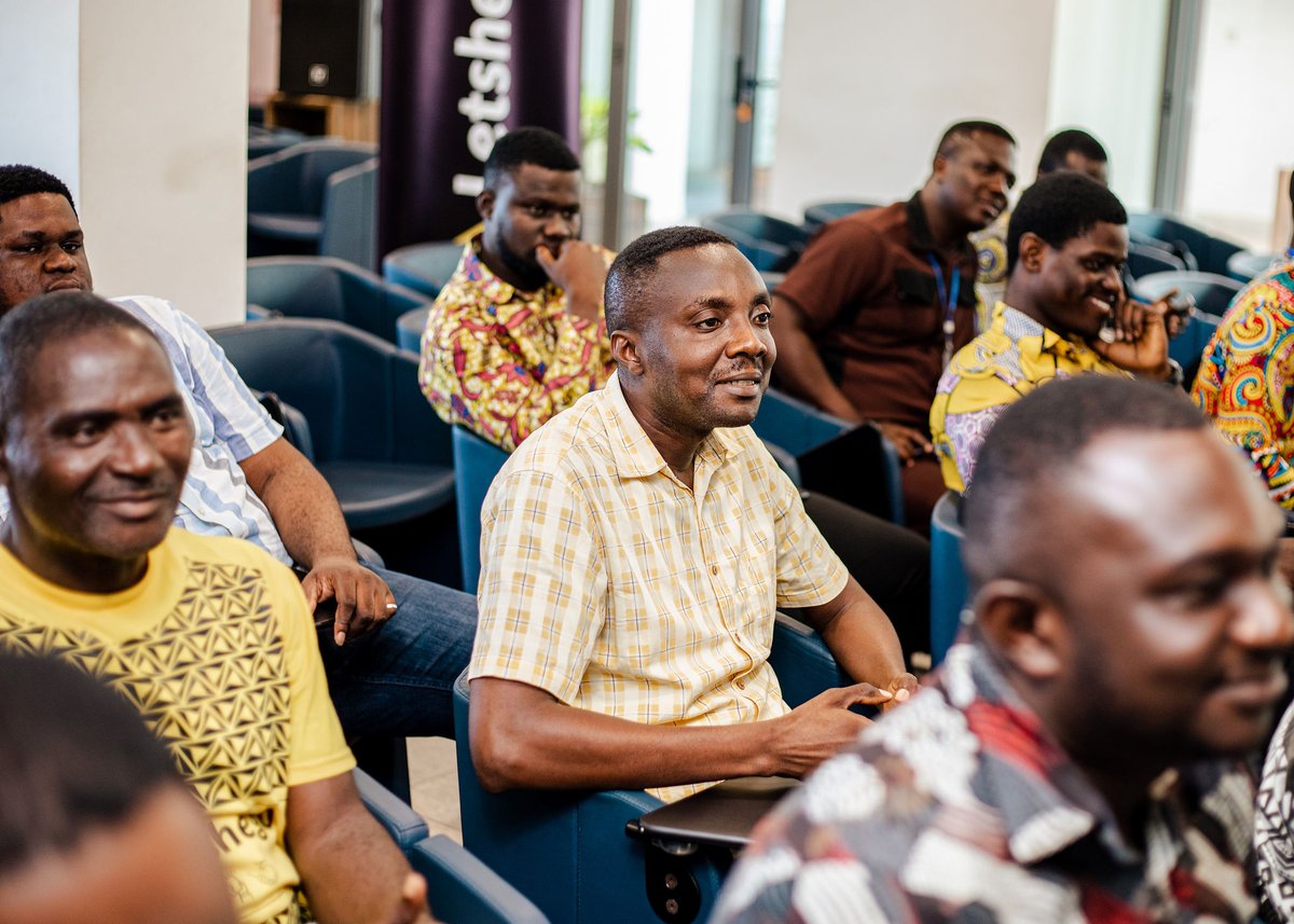 LetshegoGhana's tweet photo. Our gallant Letshego men came together last Friday for an amazing men's exclusive conversation dubbed "The Father's Code".
The Father's Code- Much More Than a Man!
Enjoy these beautiful shots captured!
#CelebratingDad #TheFathersCode #ImprovingLives #LetshegoGhana https://t.co/YuKDEG32R1