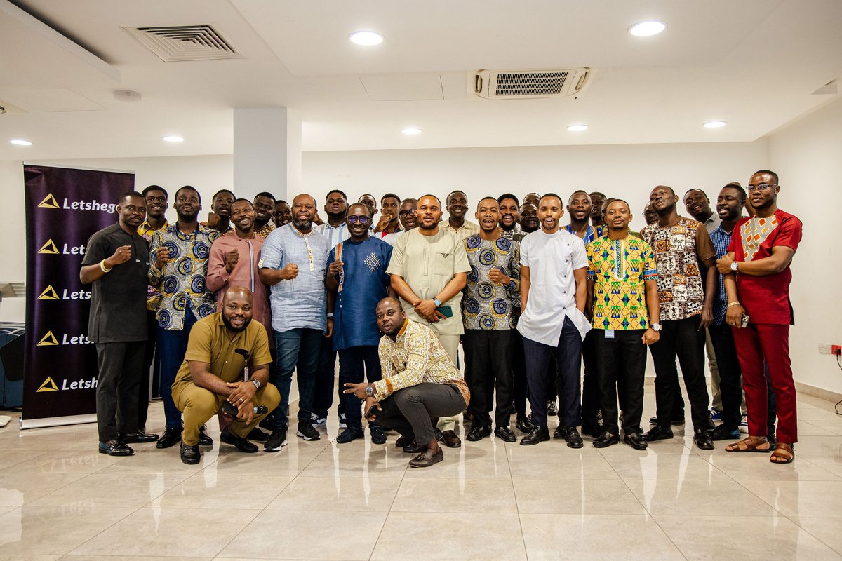 LetshegoGhana's tweet photo. Our gallant Letshego men came together last Friday for an amazing men's exclusive conversation dubbed "The Father's Code".
The Father's Code- Much More Than a Man!
Enjoy these beautiful shots captured!
#CelebratingDad #TheFathersCode #ImprovingLives #LetshegoGhana https://t.co/YuKDEG32R1