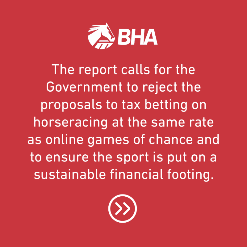 BHAHorseracing's tweet photo. The Racing and Bloodstock All Party Parliamentary Group (APPG) has today published a new report on the state of British Racing calling for the Government to act urgently to protect the sport. 

Our message is clear. Click to read ⤵

#BackBritishRacing