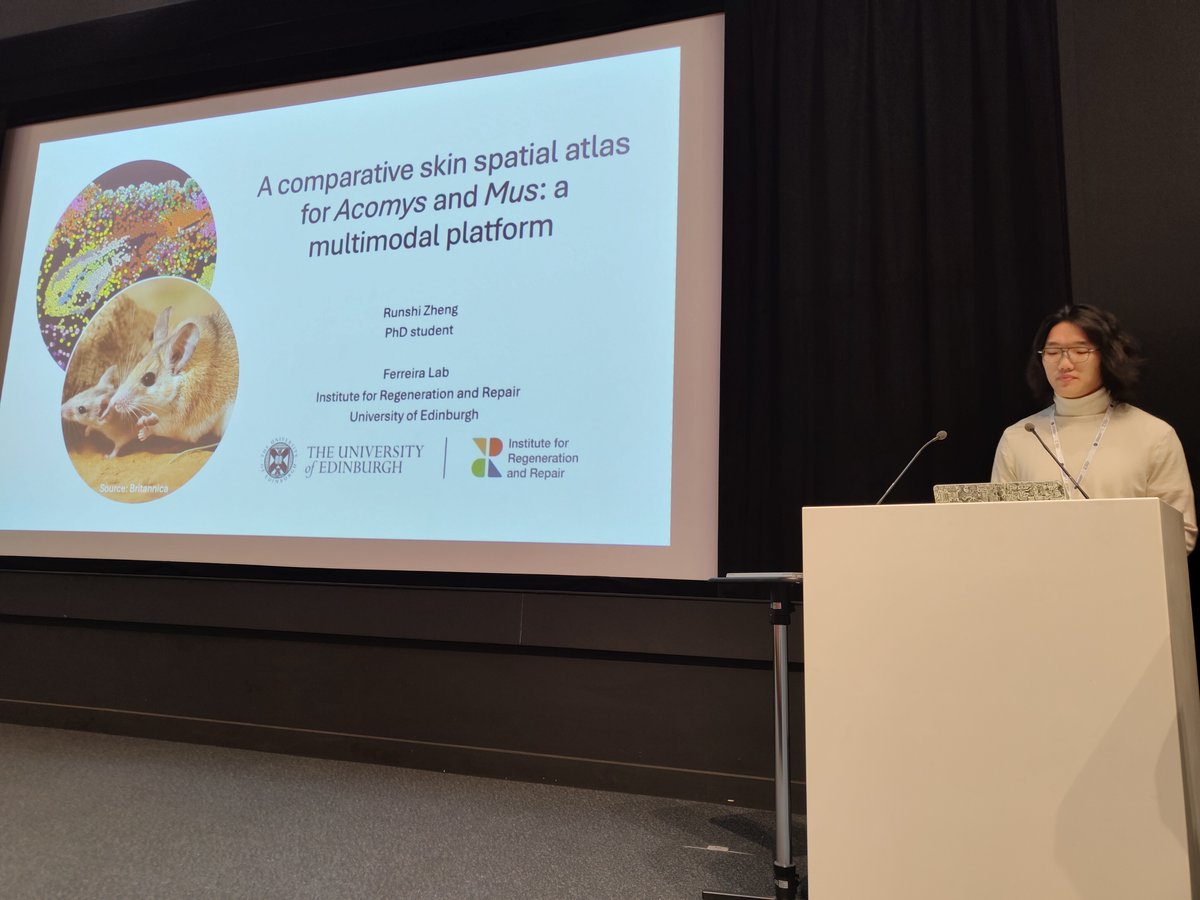 ST_Omics's tweet image. ✨A heartfelt thank you to everyone and we are glad to see how Stereo-seq empowers researchers from University of Edinburgh to map the mus musculus and spiny mouse skin spatial atlas at #EMBO Workshop 2025! Your enthusiasm made it a resounding success! #SpatialOmic #Stereoseq
