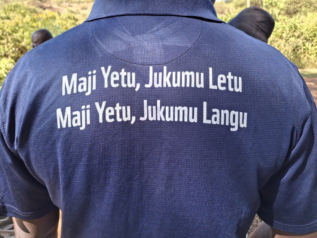 Suala la maji linatuhusu sote,ni rasilimali ya pamoja, na kila mmoja ana jukumu la kuitunza kuitumia kwa uangalifu na kuhakikisha inapatikana kwa vizazi vijavyo.💧