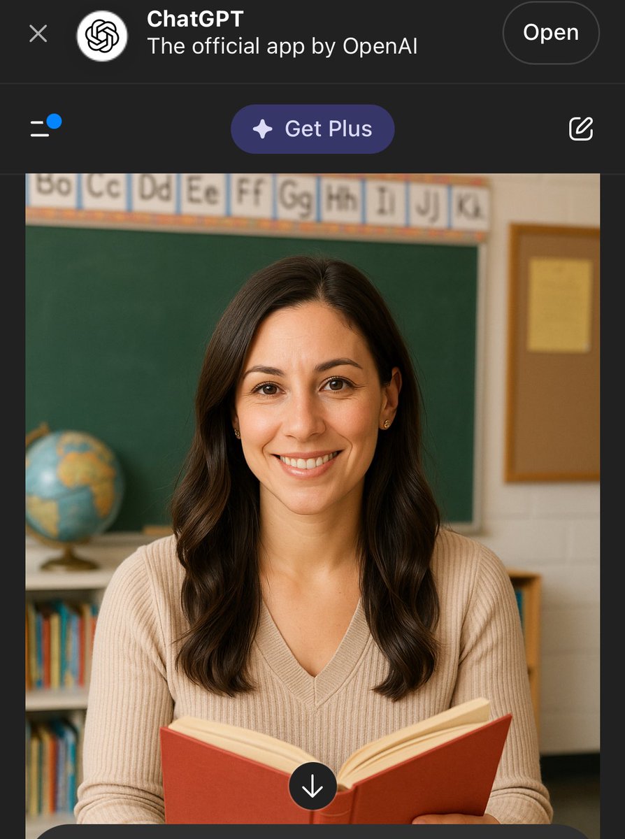Yoo_Brito's tweet photo. @RothenbergESPN @DRonESPN @Radio_Randy I asked chat gpt to create a image of a beautiful 32 year old reading teacher from  island named melissa and this is what I got https://t.co/mRa70RpKEB