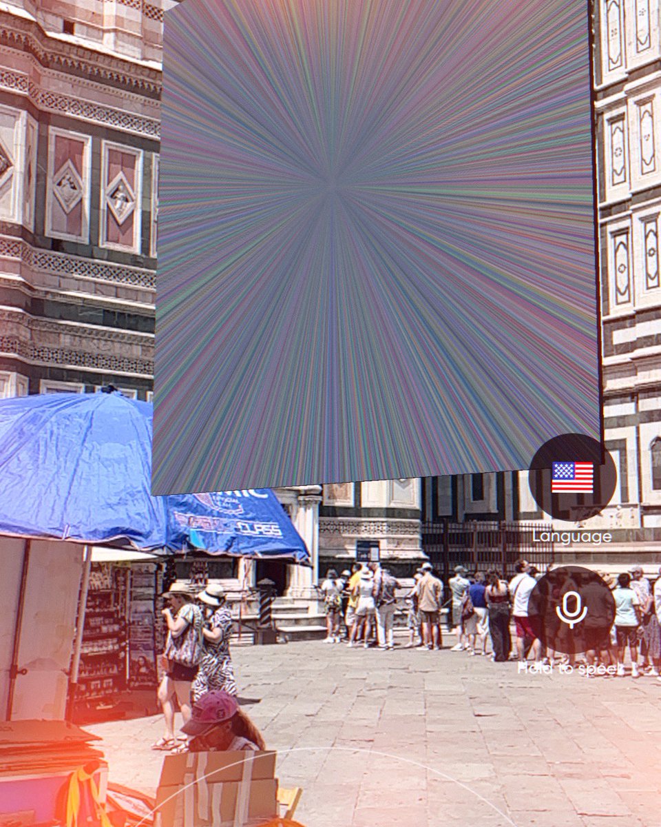 rv48artworks's tweet image. strings from the #rv48ramaexhibition exhibited on AR spaces in @AR_te_Spaces on the @Spheroid_io metaverse.
strings was exhibited at this location as a correlation to the subject matter of the Duomo which in my opinion is light itself, light which gives way to all means of…