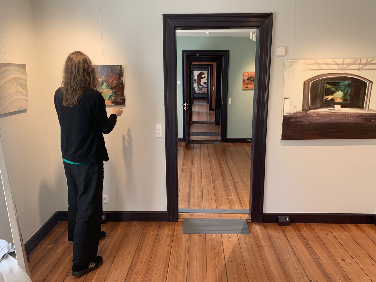 Congratulations to Irish artist Janes Hughes who launched her excellent new exhibition Everything Soft Slowly Turned to Bone at Det Nordatlantiskle Fyr in Hanstholm. The show runs until 10 August.